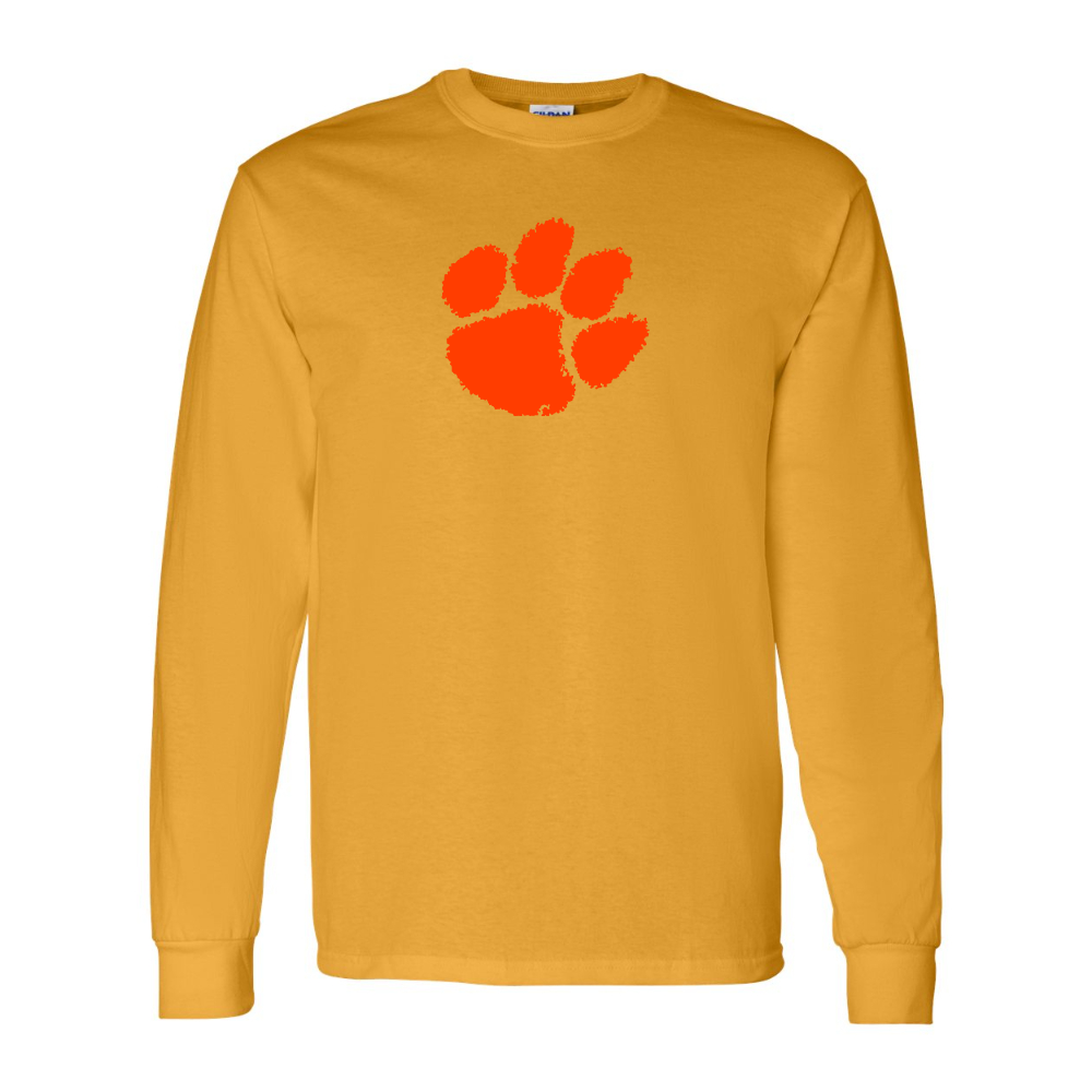 Men's Clemson Tigers Gildan Heavy Cotton Long Sleeve T-Shirt