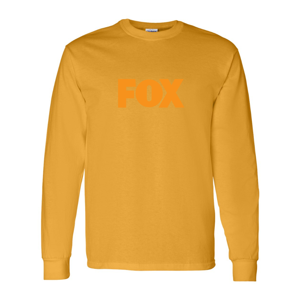 Men's  Fox  Gildan Heavy Cotton Long Sleeve T-Shirt