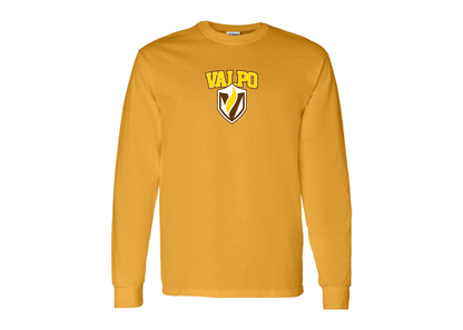Men's Valparaiso Crusaders Gildan Heavy Cotton Long Sleeve T-Shirt
