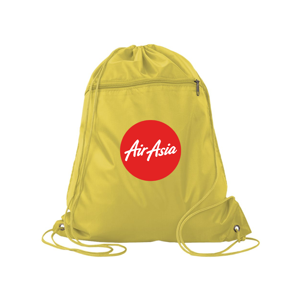 Air Asia Logo Q-Tees - Polyester Cinchpack