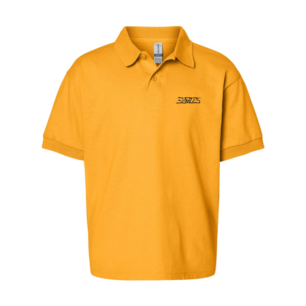 Youth Eagles Gildan Dry Blend Jersey Polo