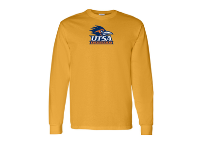 Men's Texas SA Roadrunners Gildan Heavy Cotton Long Sleeve T-Shirt
