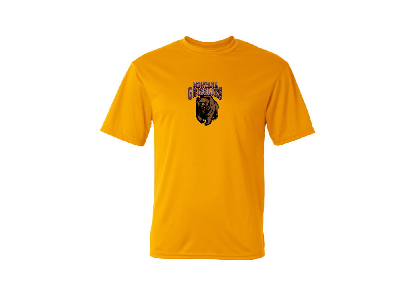 Men's Montana Grizzliesl Polyester T-Shirt