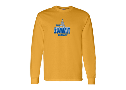 Men's The Summit League Gildan Heavy Cotton Long Sleeve T-Shirt
