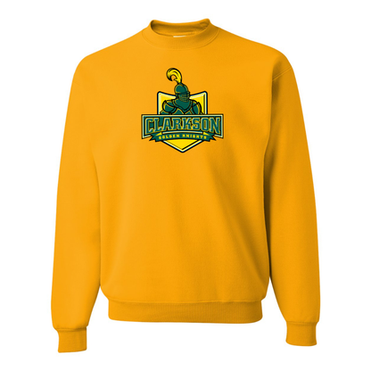 Men's Clarkson Golden Knights JERZEES NuBlend Crewneck Sweatshirt