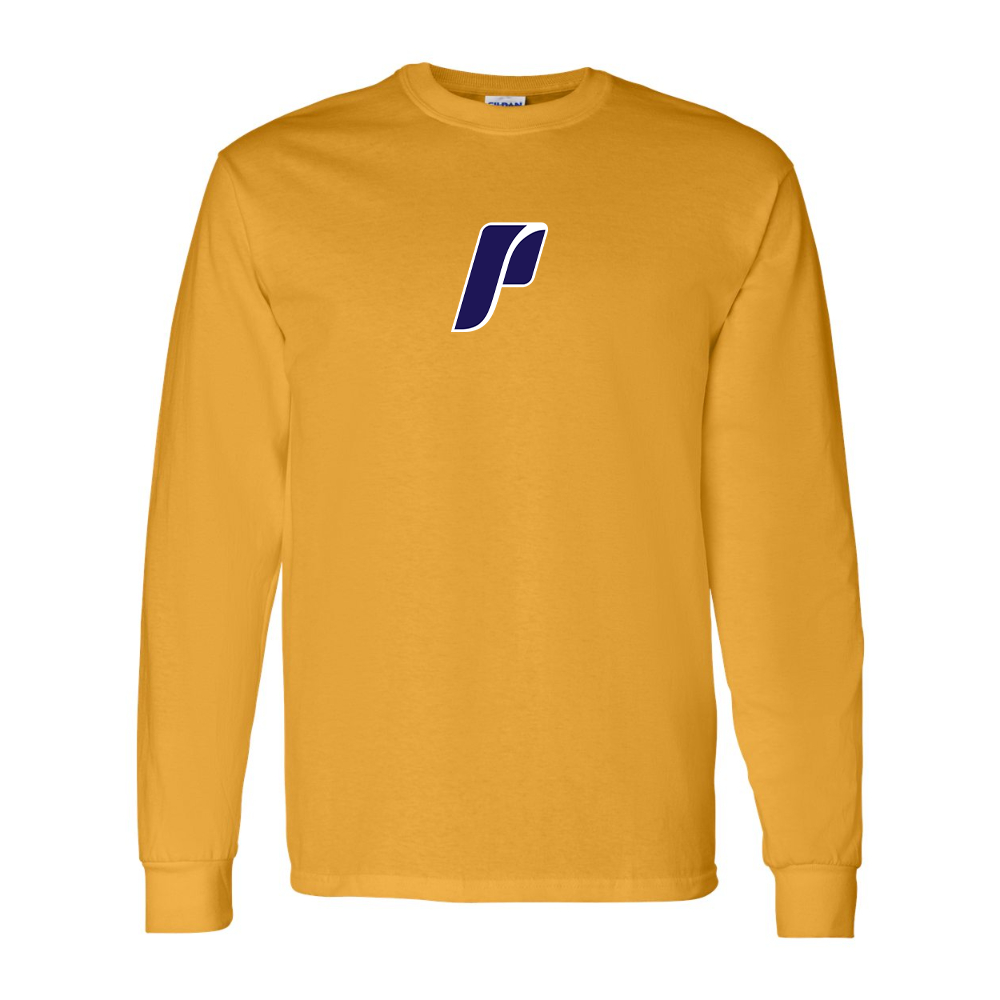 Men's Portland Pilots Logo Gildan Heavy Cotton Long Sleeve T-Shirt