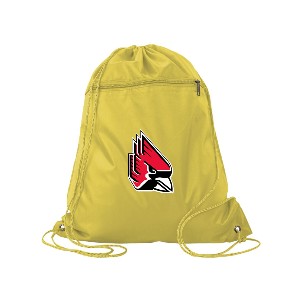 Ball State Cardinals Q-Tees - Polyester Cinchpack