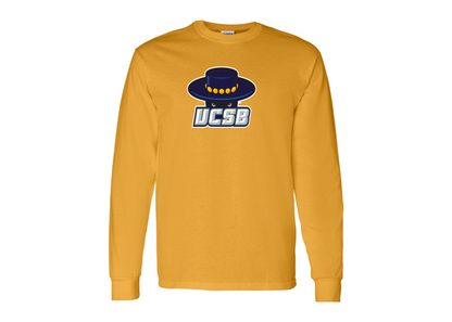 Men's UCSB Gauchos Gildan Heavy Cotton Long Sleeve T-Shirt