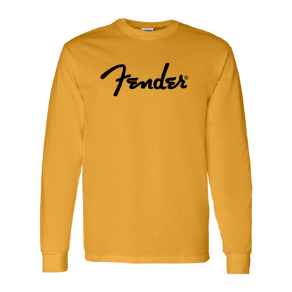 Men's Fender Gildan Heavy Cotton Long Sleeve T-Shirt