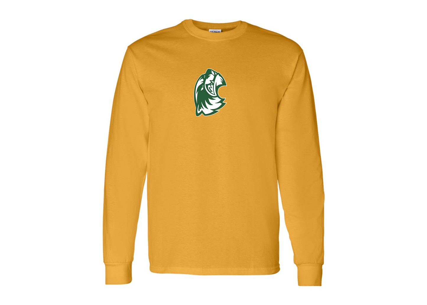 Men's Utah Valley Wolverines Gildan Heavy Cotton Long Sleeve T-Shirt