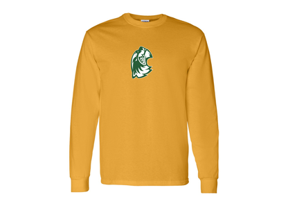 Men's Utah Valley Wolverines Gildan Heavy Cotton Long Sleeve T-Shirt