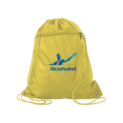 AkzoNobel Logo Q-Tees - Polyester Cinchpack