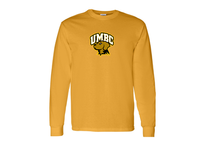 Men's UMBC Retrievers Gildan Heavy Cotton Long Sleeve T-Shirt