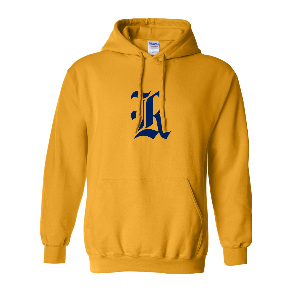 Men's Rice Owls Logo Gildan  Heavy Blend Hooded Sweatshirt