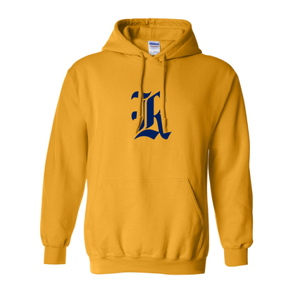 Men's Rice Owls Logo Gildan  Heavy Blend Hooded Sweatshirt