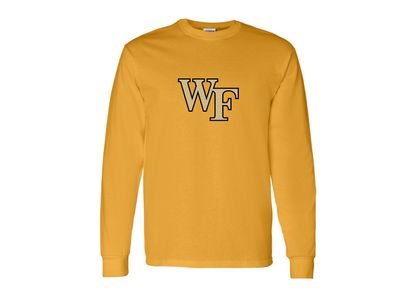 Men's Wake Forest Demon Deacons Gildan Heavy Cotton Long Sleeve T-Shirt