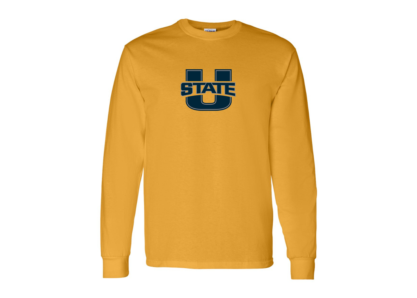 Men's Utah State Aggies Gildan Heavy Cotton Long Sleeve T-Shirt