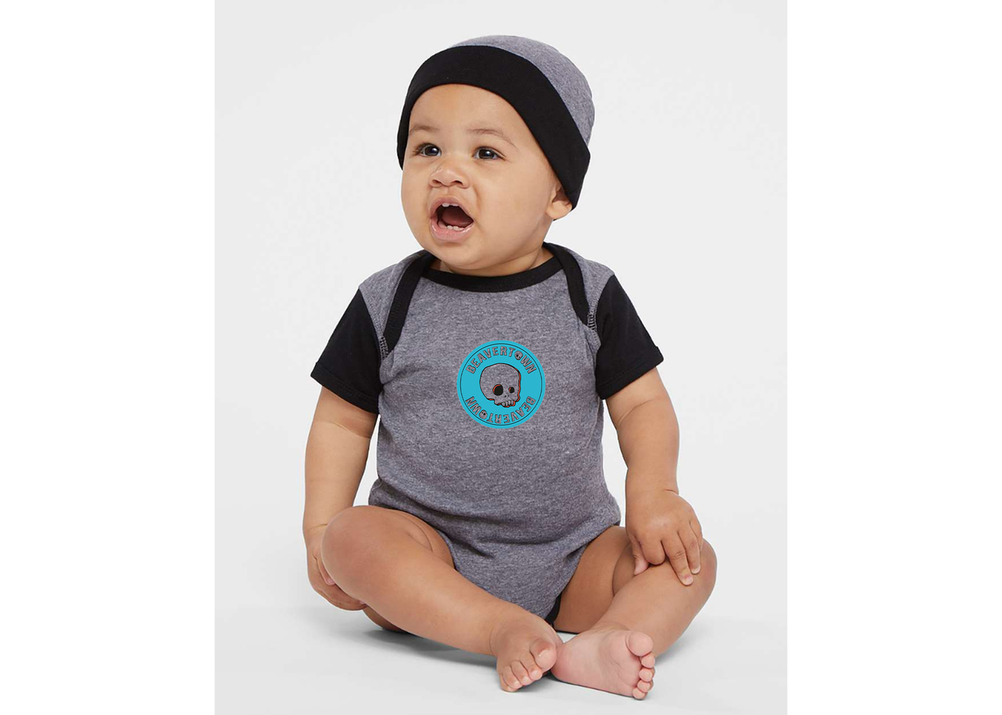 Beavertown Brewery Rabbit Skins Infant Baby Rib Bodysuit