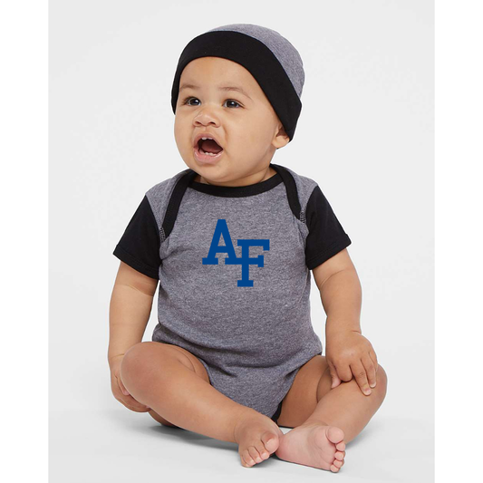 Air Force Falcons   Rabbit Skins Infant Baby Rib Bodysuit