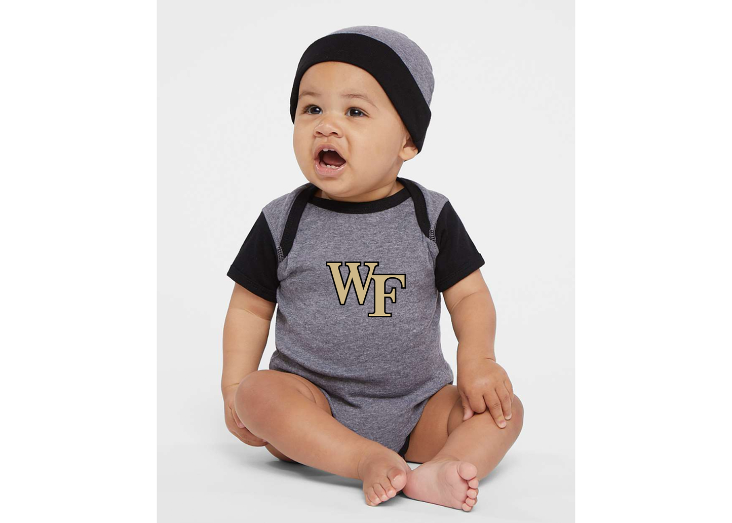 (Design Here)  Rabbit Skins Infant Baby Rib Bodysuit (Copy)