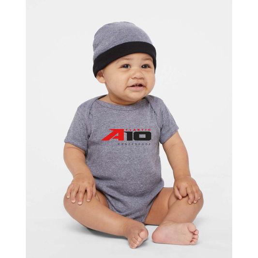 Atlantic 10 Conference   Rabbit Skins Infant Baby Rib Bodysuit