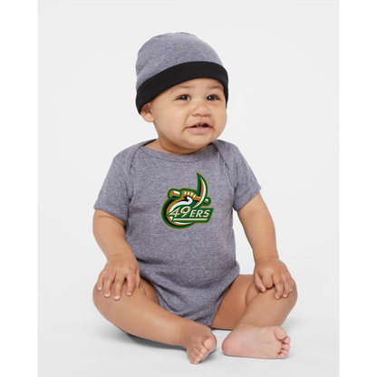 Charlotte 49ers Rabbit Skins Infant Baby Rib Bodysuit