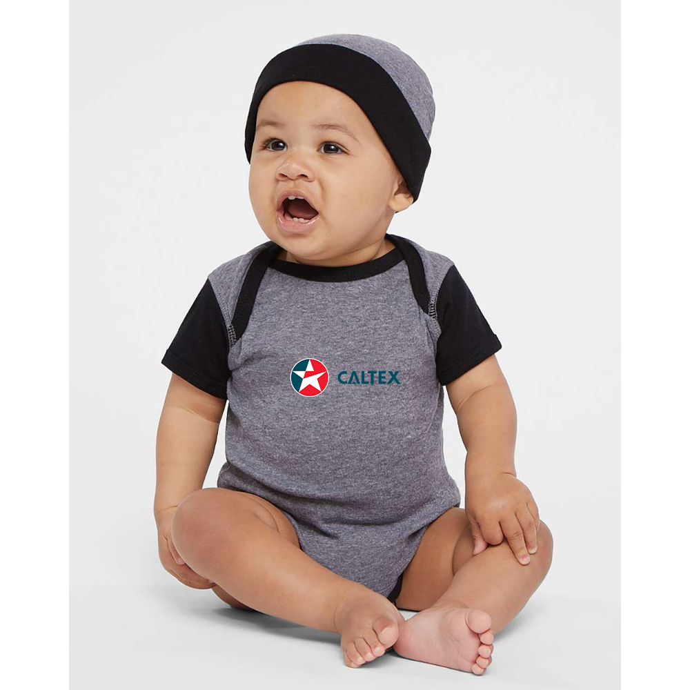 Caltex Gas Station Rabbit Skins Infant Baby Rib Bodysuit