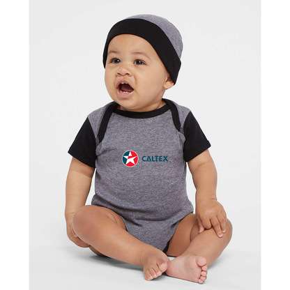 Caltex Gas Station Rabbit Skins Infant Baby Rib Bodysuit