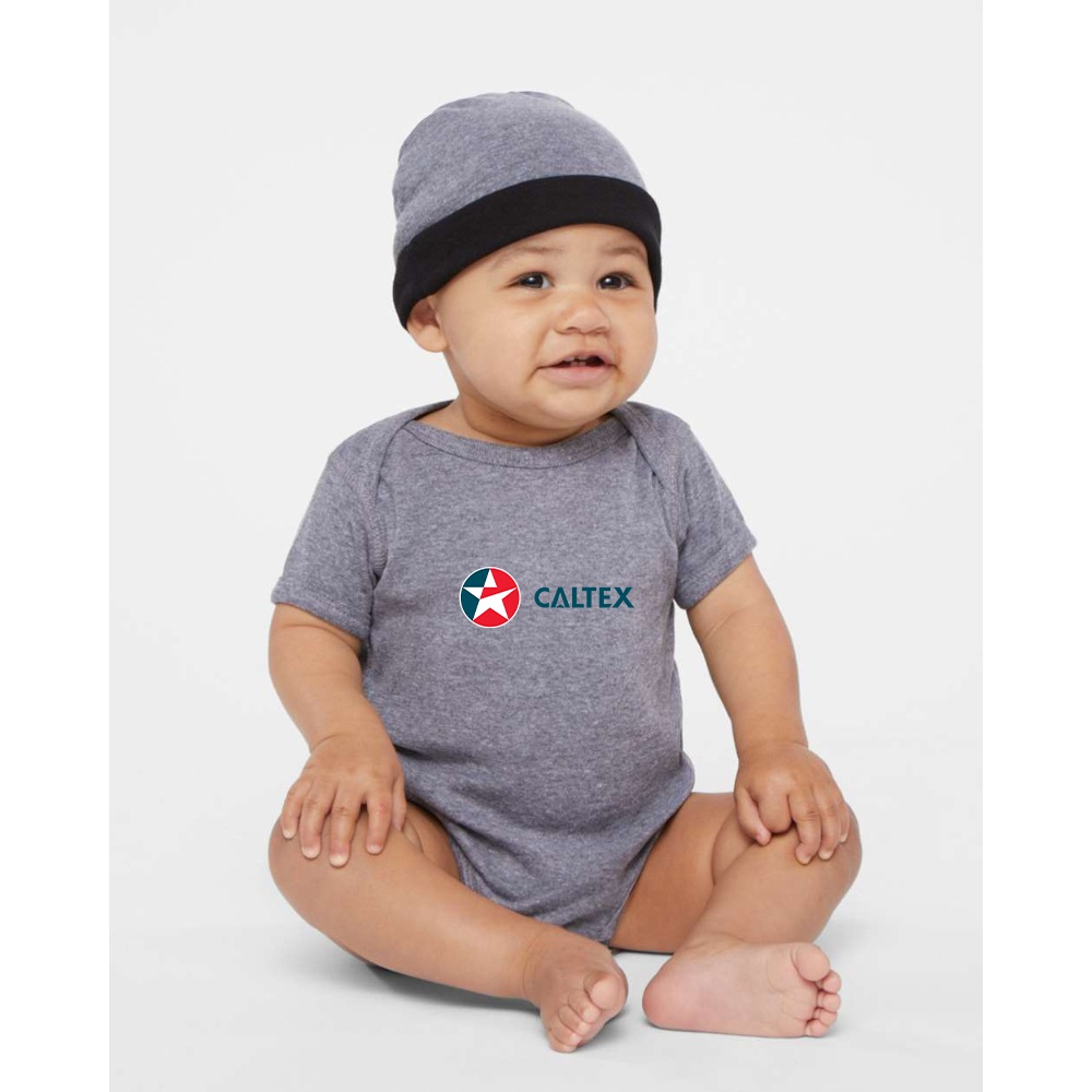 Caltex Gas Station Rabbit Skins Infant Baby Rib Bodysuit