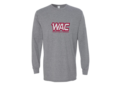 Men's Western Athletic Conference Gildan Heavy Cotton Long Sleeve T-Shirt