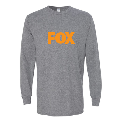 Men's  Fox  Gildan Heavy Cotton Long Sleeve T-Shirt