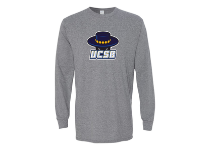 Men's UCSB Gauchos Gildan Heavy Cotton Long Sleeve T-Shirt