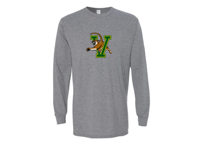 Men's Vermont Catamounts Gildan Heavy Cotton Long Sleeve T-Shirt