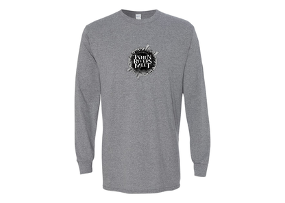 Men's When Rivers Meet Gildan Heavy Cotton Long Sleeve T-Shirt