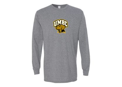 Men's UMBC Retrievers Gildan Heavy Cotton Long Sleeve T-Shirt