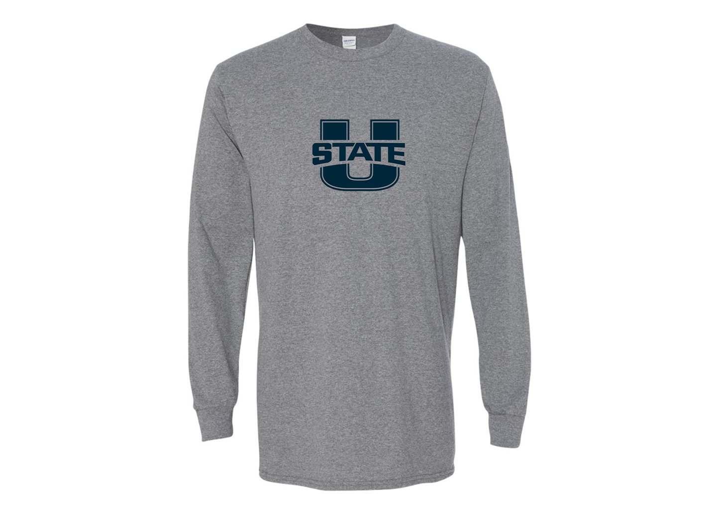 Men's Utah State Aggies Gildan Heavy Cotton Long Sleeve T-Shirt