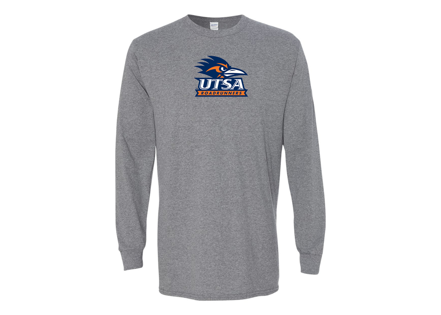 Men's Texas SA Roadrunners Gildan Heavy Cotton Long Sleeve T-Shirt