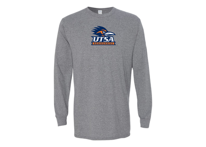 Men's Texas SA Roadrunners Gildan Heavy Cotton Long Sleeve T-Shirt