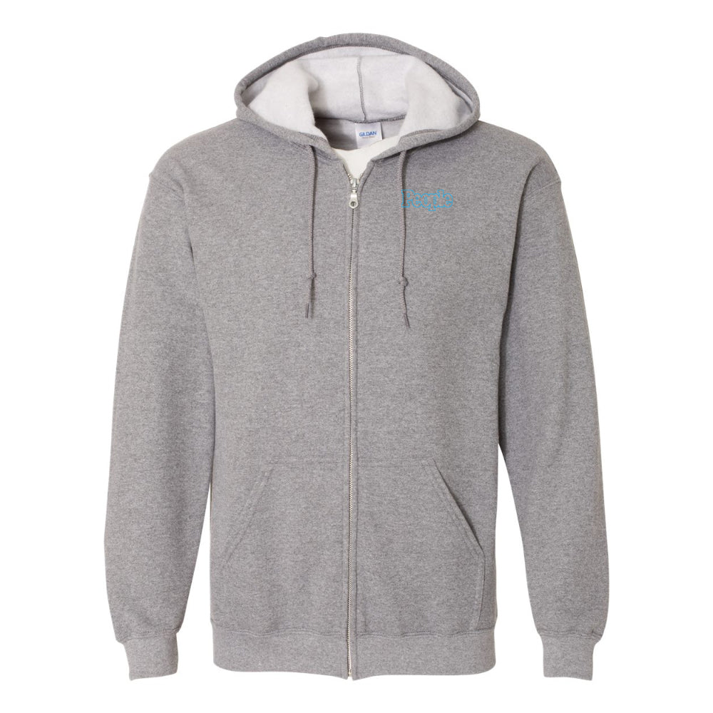Men's People Magazine Logo Gildan  Heavy Blend Full Zip Hooded Sweatshirt