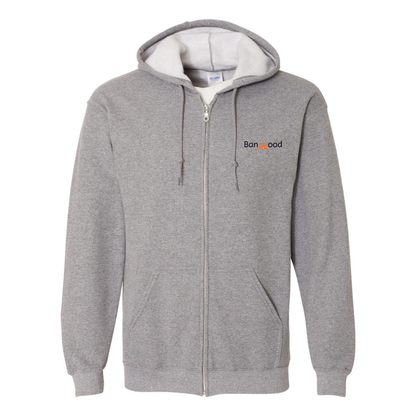 Men's  Banggood  Gildan  Heavy Blend Full Zip Hooded Sweatshirt
