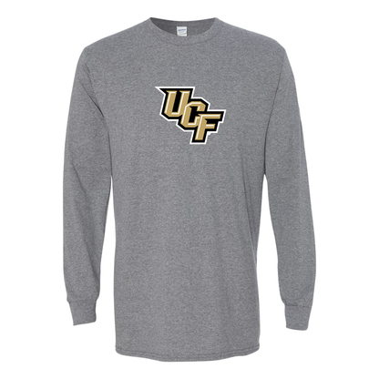 Men's Central Florida Knights   Gildan Heavy Cotton Long Sleeve T-Shirt