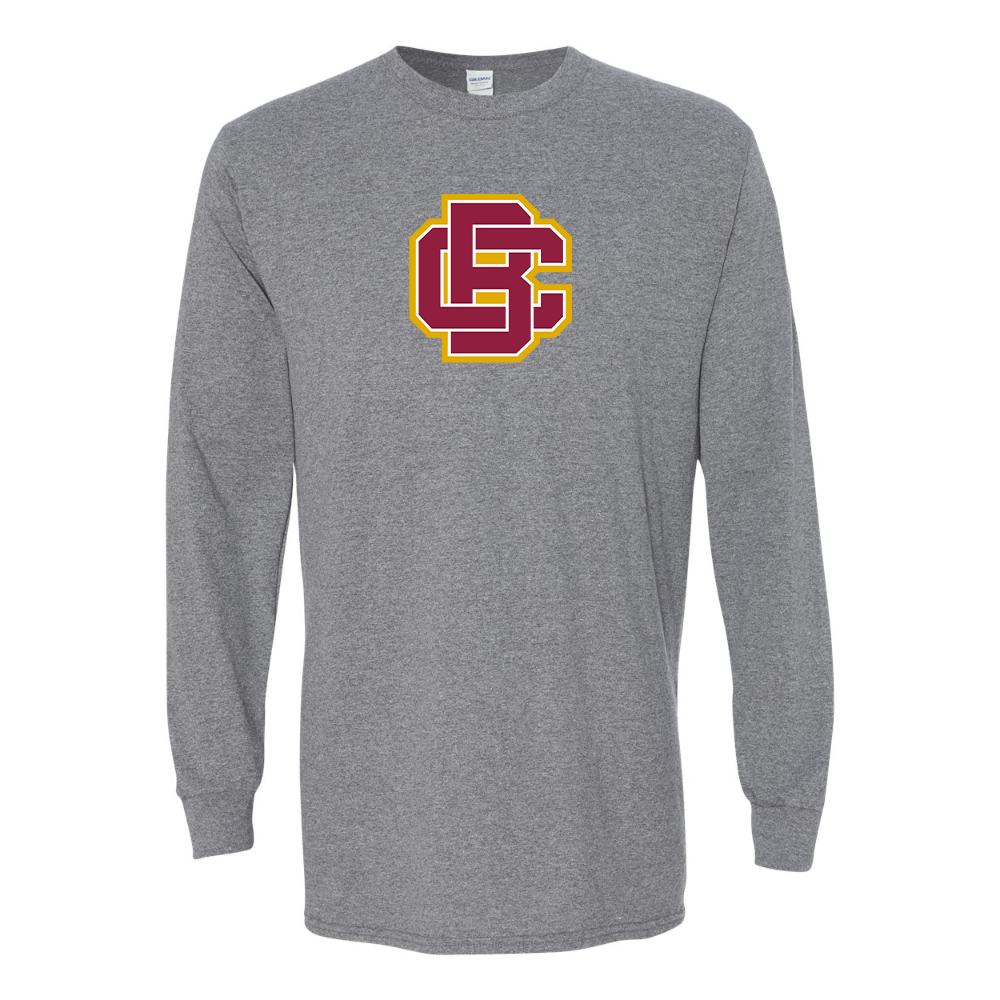 Men's  Bethune Cookman Wildcats  Gildan Heavy Cotton Long Sleeve T-Shirt