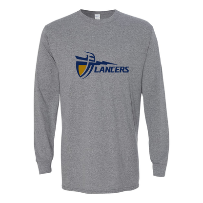Men's  California Baptist Lancers Gildan Heavy Cotton Long Sleeve T-Shirt