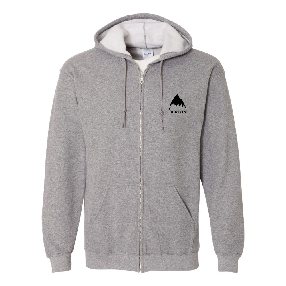 Men's   Burton Mountain  Gildan  Heavy Blend Full Zip Hooded Sweatshirt