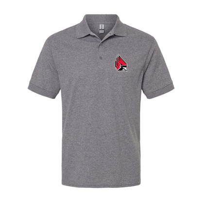 Men's  Ball State Cardinals Dry Blend Jersey Polo