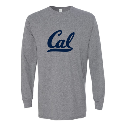 Men's California Golden Bears  Gildan Heavy Cotton Long Sleeve T-Shirt