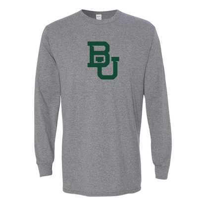 Men's  Baylor Bears Gildan Heavy Cotton Long Sleeve T-Shirt