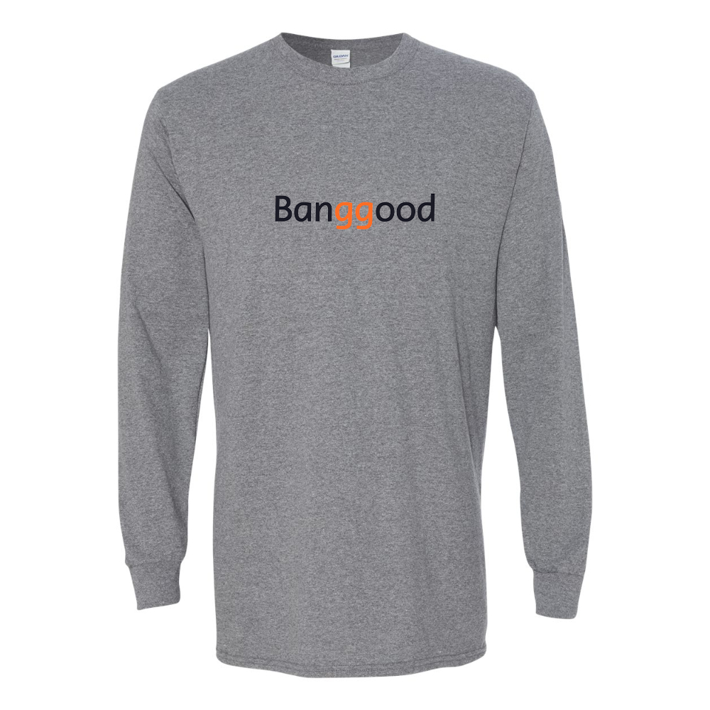 Men's  Banggood  Gildan Heavy Cotton Long Sleeve T-Shirt