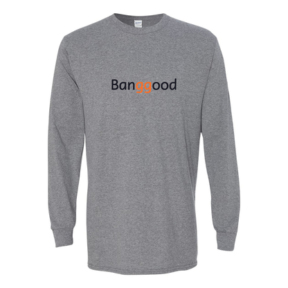 Men's  Banggood  Gildan Heavy Cotton Long Sleeve T-Shirt