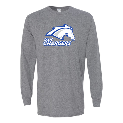 Men's Alabama Huntsville Chargers Gildan Heavy Cotton Long Sleeve T-Shirt